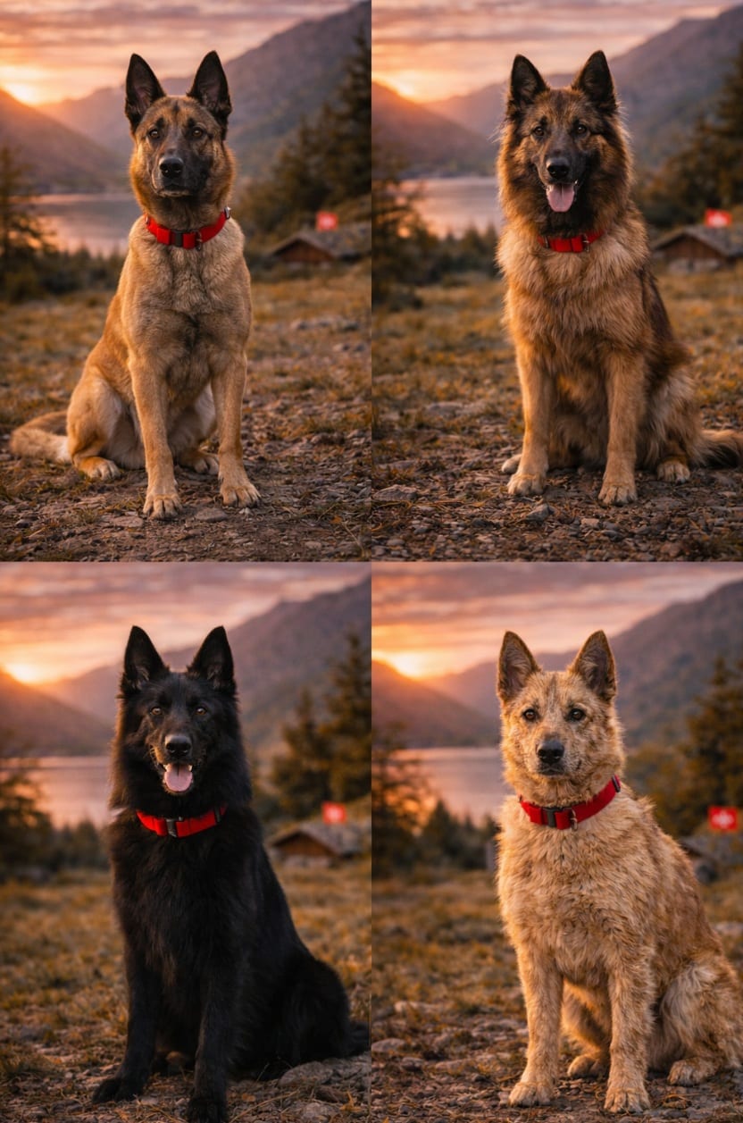 Pastore Belga allevamento Ticino — varietà Malinois, Tervueren, Groenendael e Laekenois