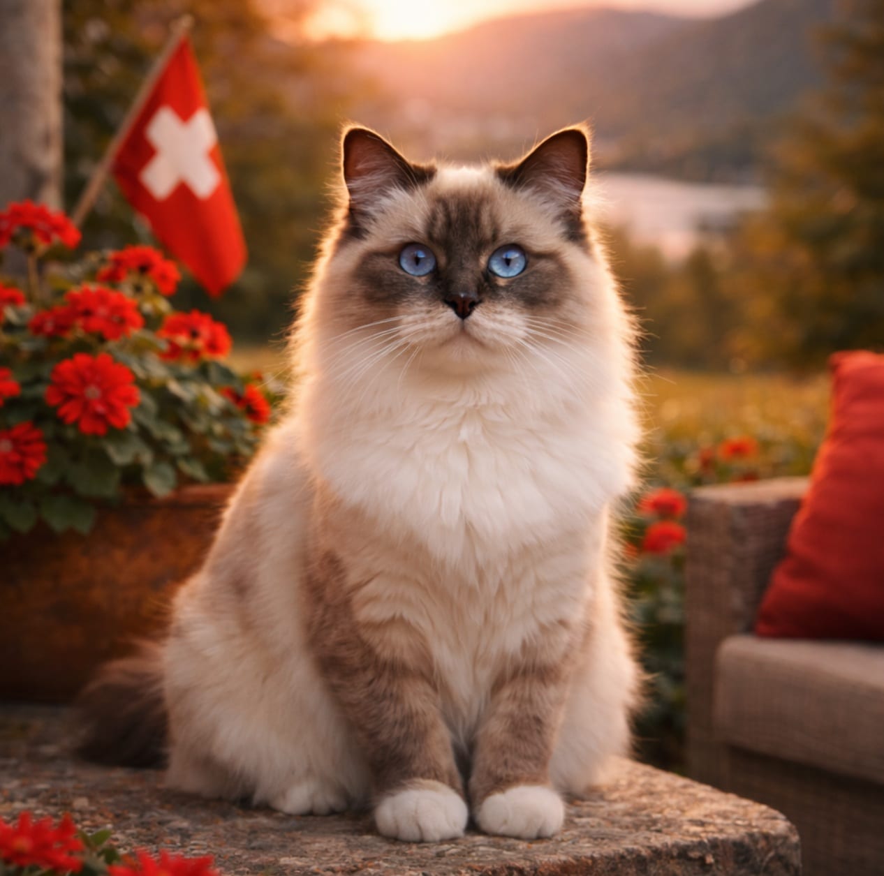 Gattino Sacro di Birmania — Allevamento Ticino