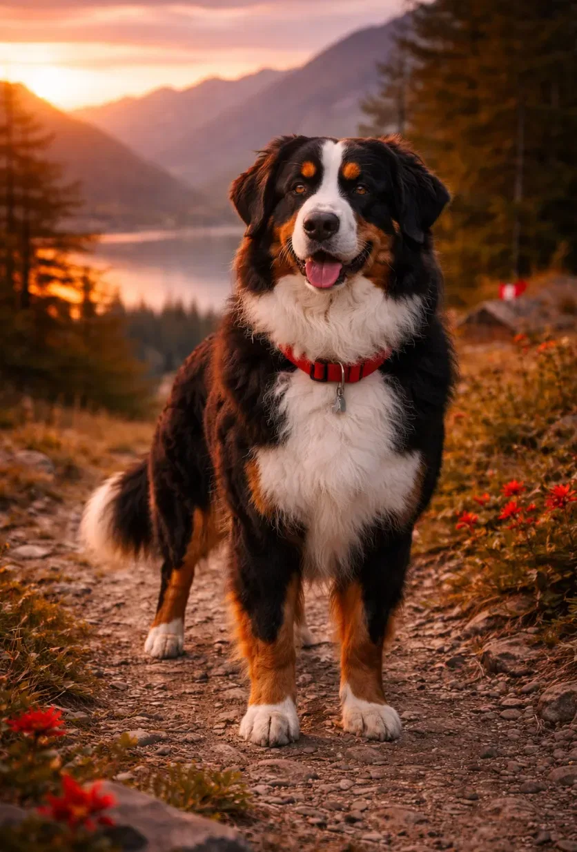 Bovaro del Bernese di razza pura dall'allevamento ticinese con pedigree e controlli sanitari certificati