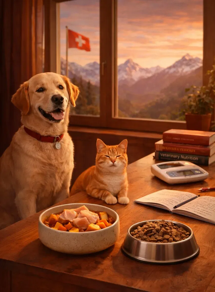 Consulenza di nutrizione naturale per cane e gatto in Ticino con approccio scientifico e naturale